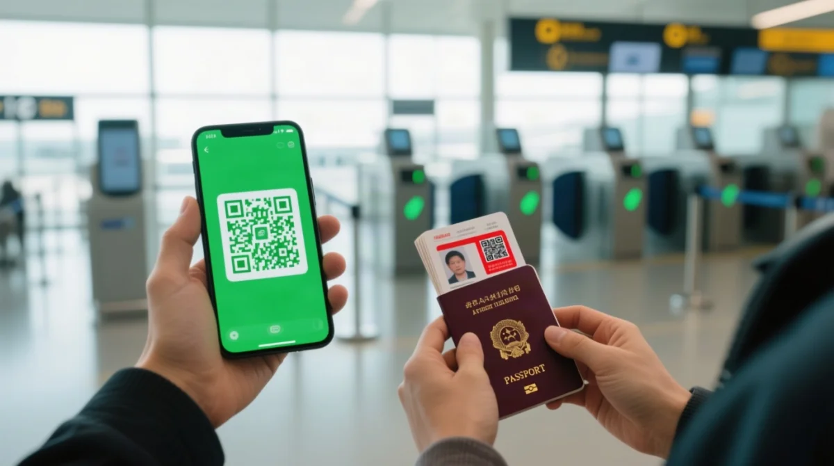 Green vs Red QR Codes and Airport Verification